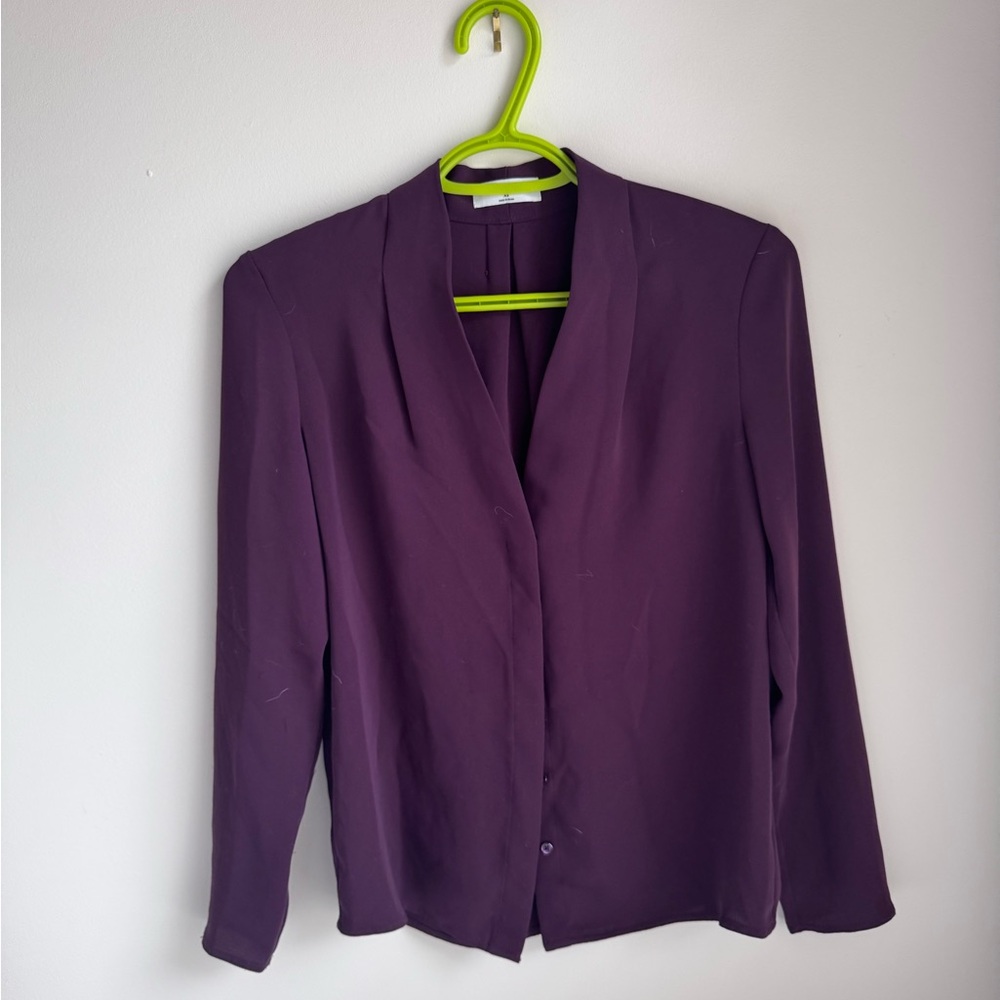 Babaton Purple Blazer Tailored Suit Jacket